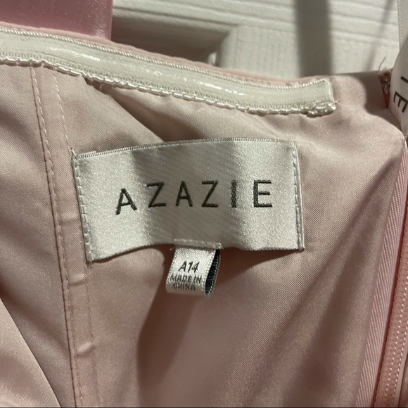 Azazie Fiona Bridesmaids Dress Blushing Pink - Picture 3 of 4